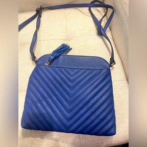 Blue Crossbody Bag